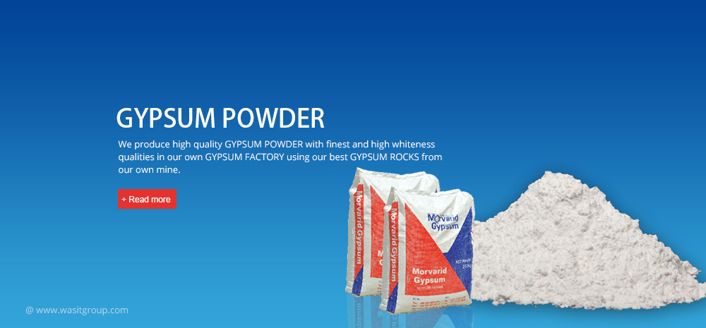 Gypsum powder WASIT-Group
